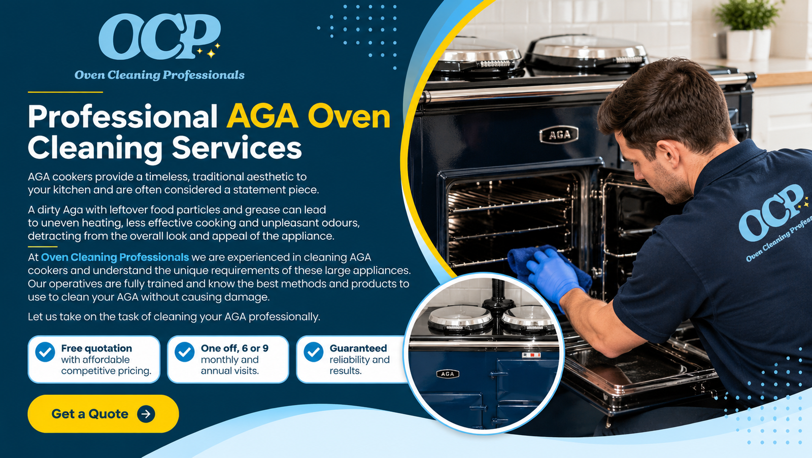 Professional AGA oven cleaning by Oven Cleaning Professionals